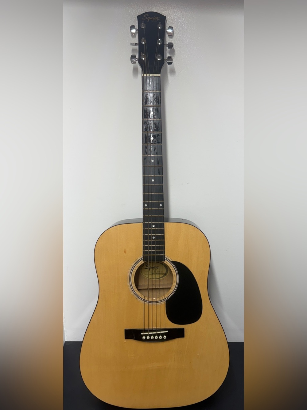 Squier Fender Acoustic Dreadnought Guitar Natural & Black 093-0300-021